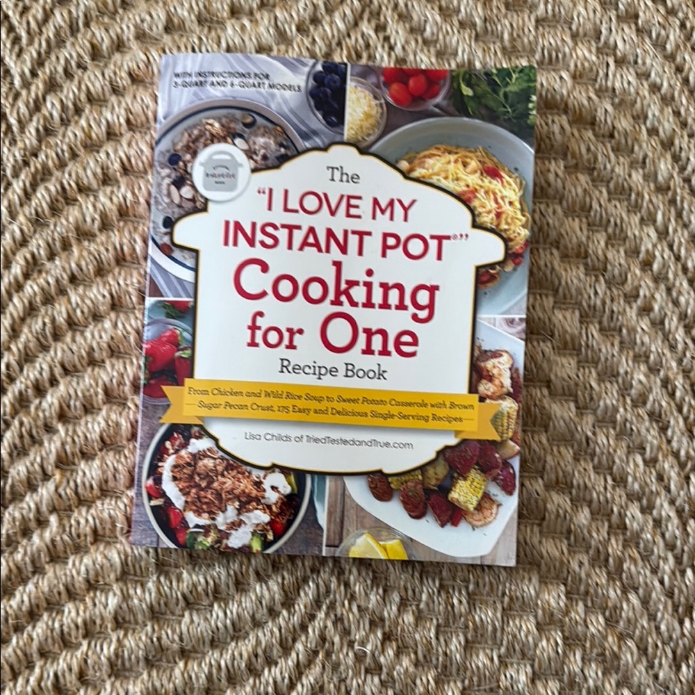 I Love My Instant Pot Cooking for One Recipe Book - EEUC